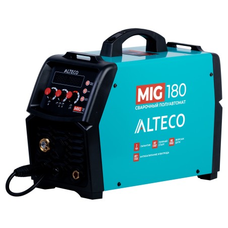 Cварочный полуавтомат ALTECO MIG 180: цена 231 500 ₸, купить в Астане | Мир Инструментов