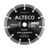 Диск алмазный по асфальту ALTECO 350x25.4x3.2мм: цена 27 100 ₸, купить в Астане | Мир Инструментов