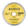 Диск алмазный по керамической плитке ALTECO 300x25.4x2мм: цена 10 420 ₸, купить в Астане | Мир Инструментов