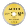 Диск алмазный по керамической плитке ALTECO 200x25.4x1.6мм: цена 4 400 ₸, купить в Астане | Мир Инструментов