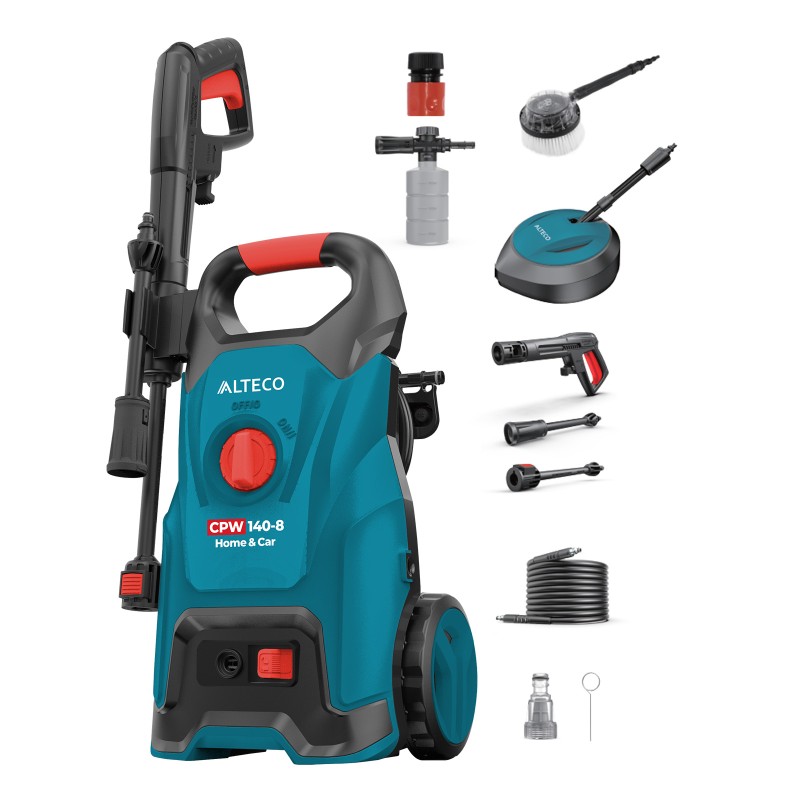 Аппарат высокого давления ALTECO CPW 140-8 Home & Car: цена 58 990 ₸, купить в Астане | Мир Инструментов