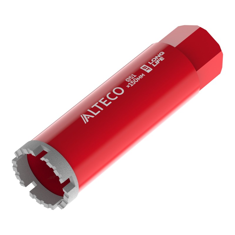 Алмазная коронка ALTECO ВТ 51х150