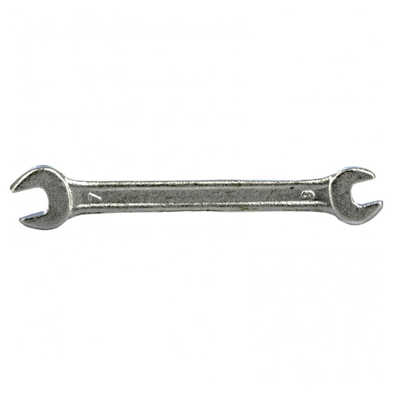 Ключ рожковый SPARTA хромированный 6х7мм 144305