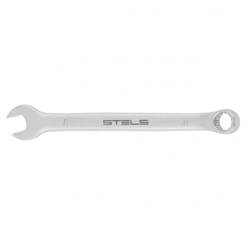 Ключ комбинированный STELS CrV матовый хром 10мм 15206