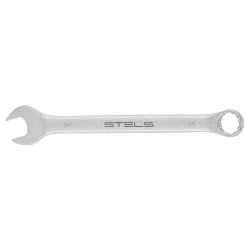 Ключ комбинированный STELS CrV матовый хром 14мм 15211