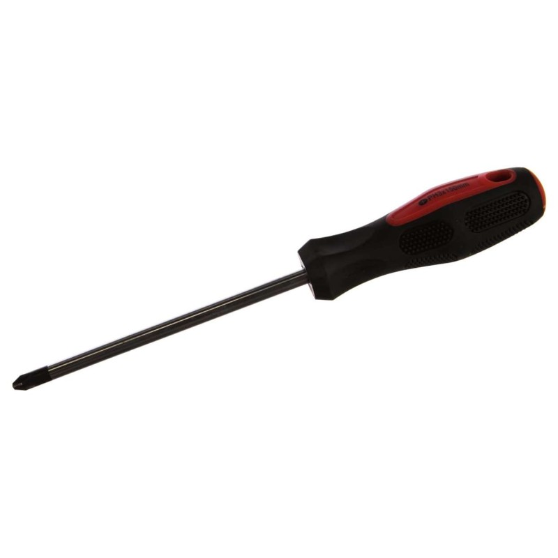 Отвертка двухкомпонентная рукоятка MATRIX "Anti-Slip" CrV PH3х150мм 12254