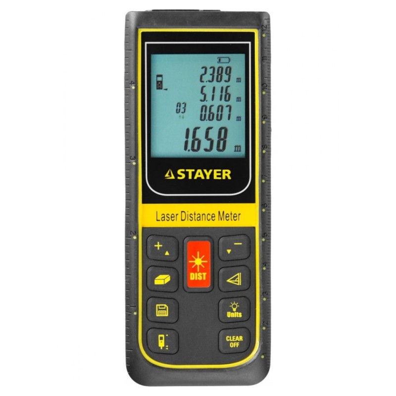Дальномер лазерный STAYER PROControl 100мм 34959