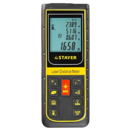 Дальномер лазерный STAYER PROControl 100мм 34959